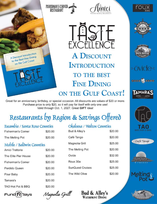 Taste of Excellence Flyer