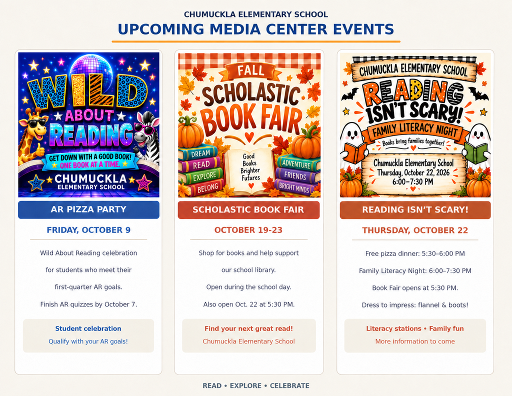 October Media Center Events 2026