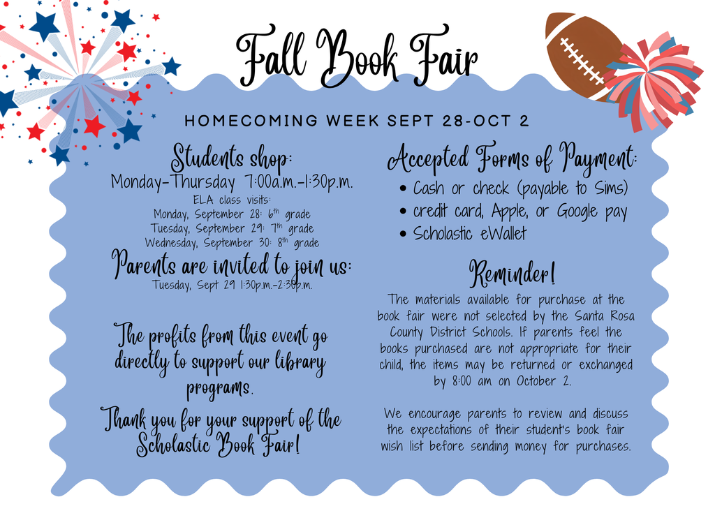 Fall Book Fair