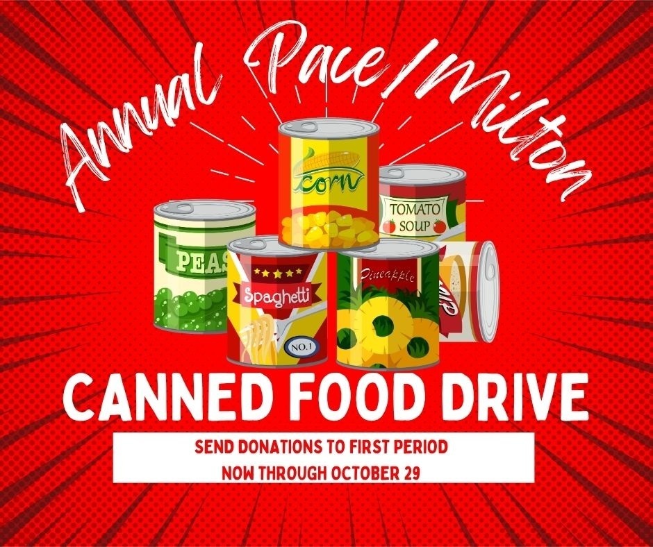 Canned food drive