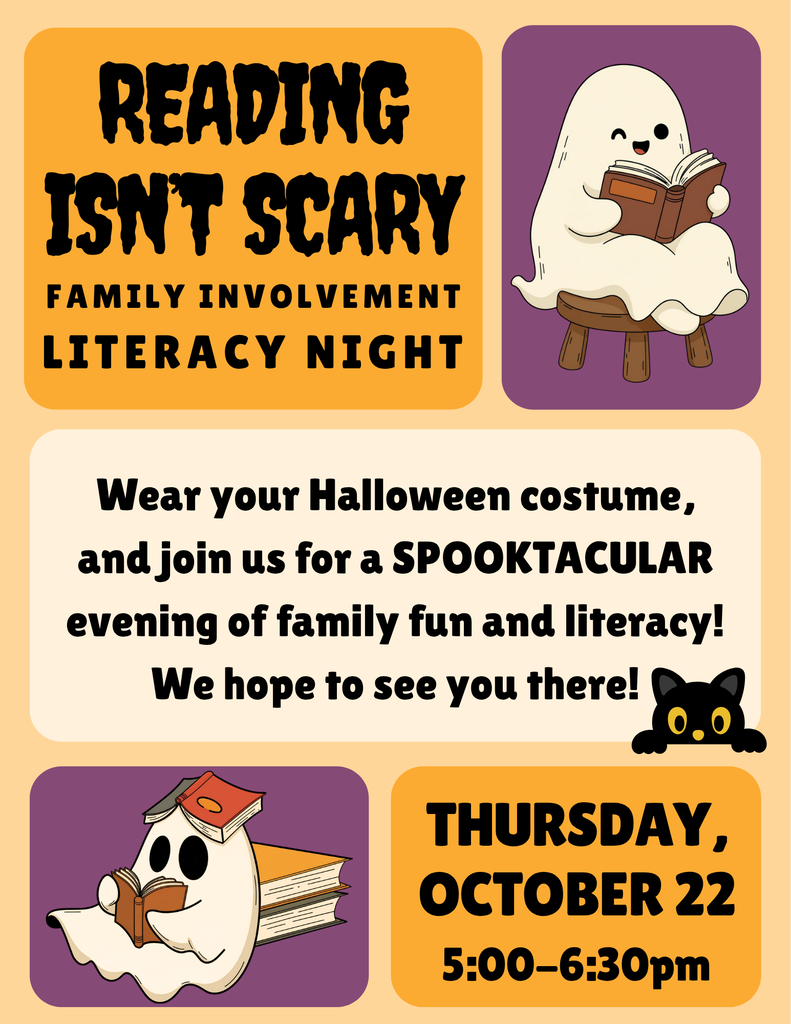 Save the Date - Reading Isn't Scary 