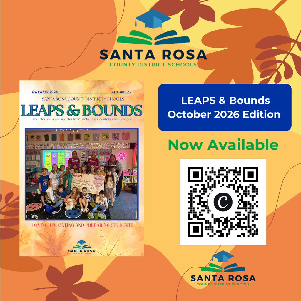 Santa Rosa County District Schools October 2026 Leaps & Bounds Magazine