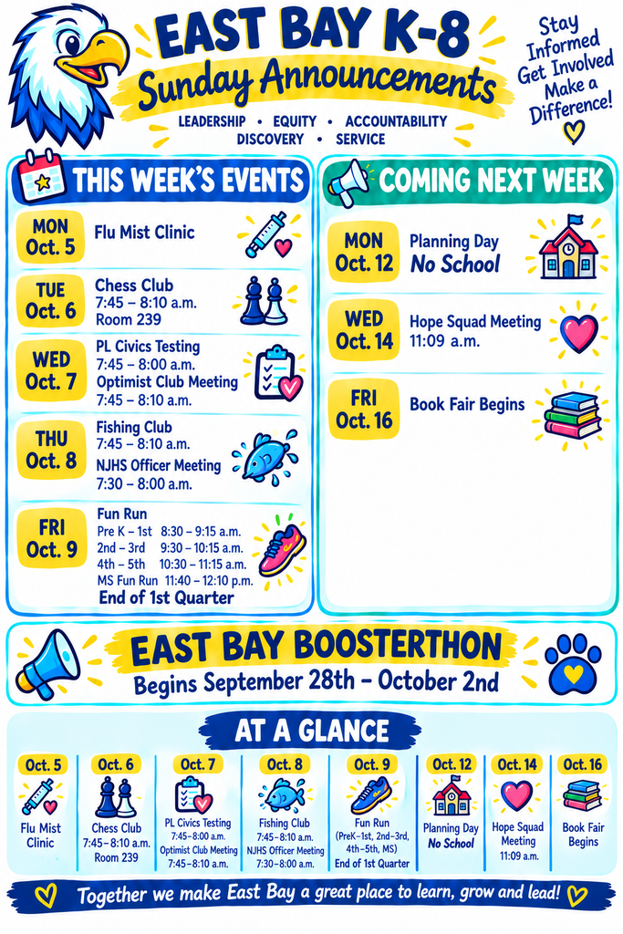 Sunday Announcements