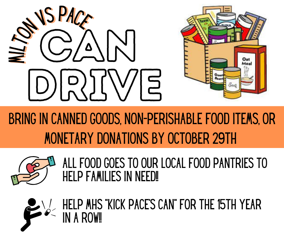 Canned Food Drive for MHS