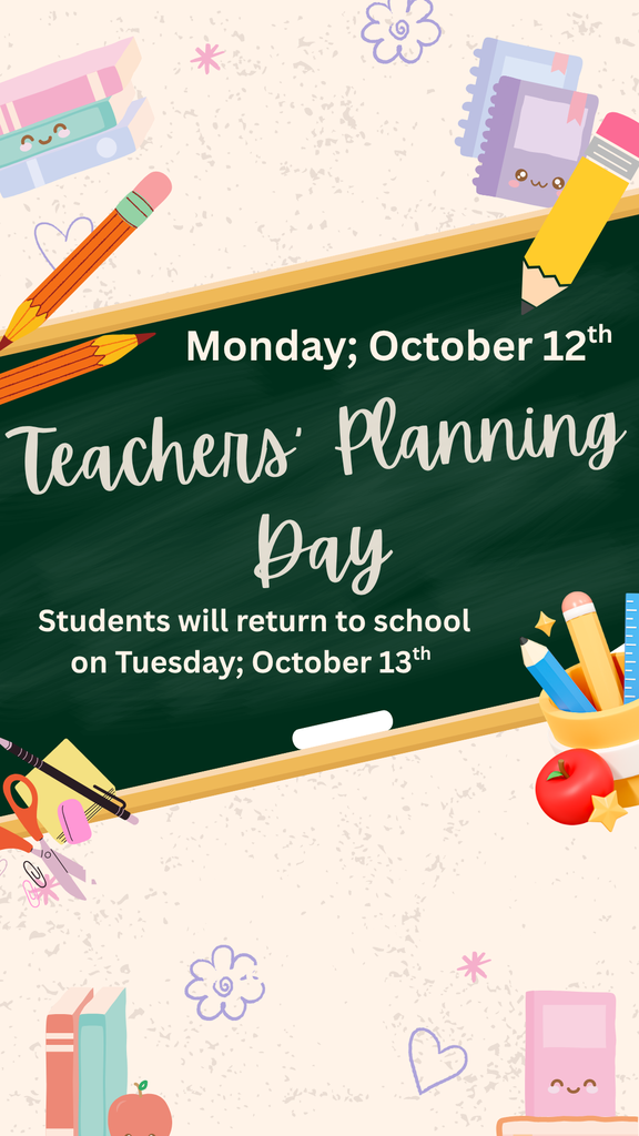 Teacher's Planning Day 