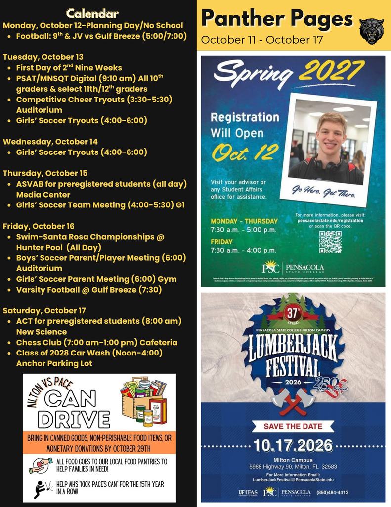Panther Pages Newsletter 1011-1017