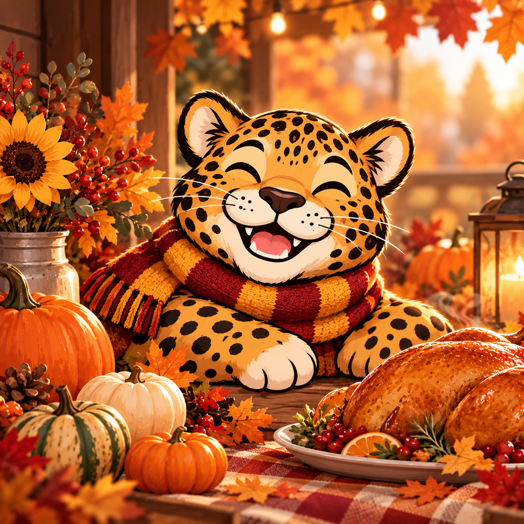 cozy jaguar holiday meal