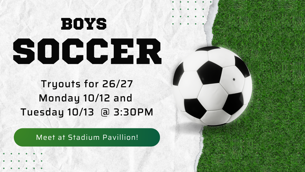 boys soccer tryouts 2627