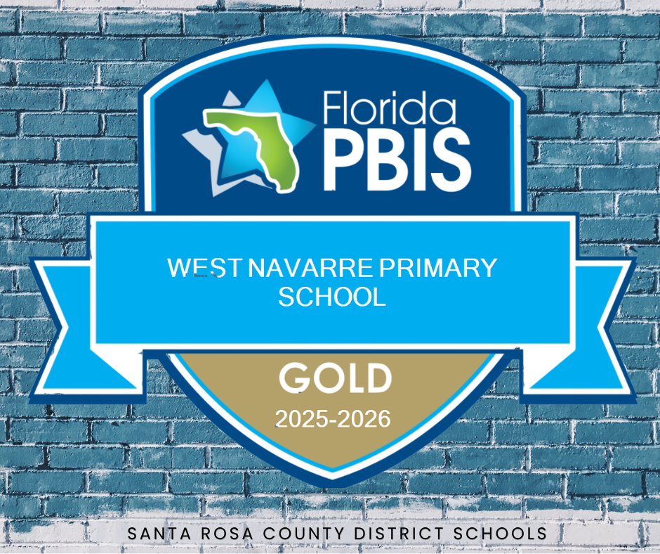 Image for West Navarre Primary School Florida PBIS Gold award