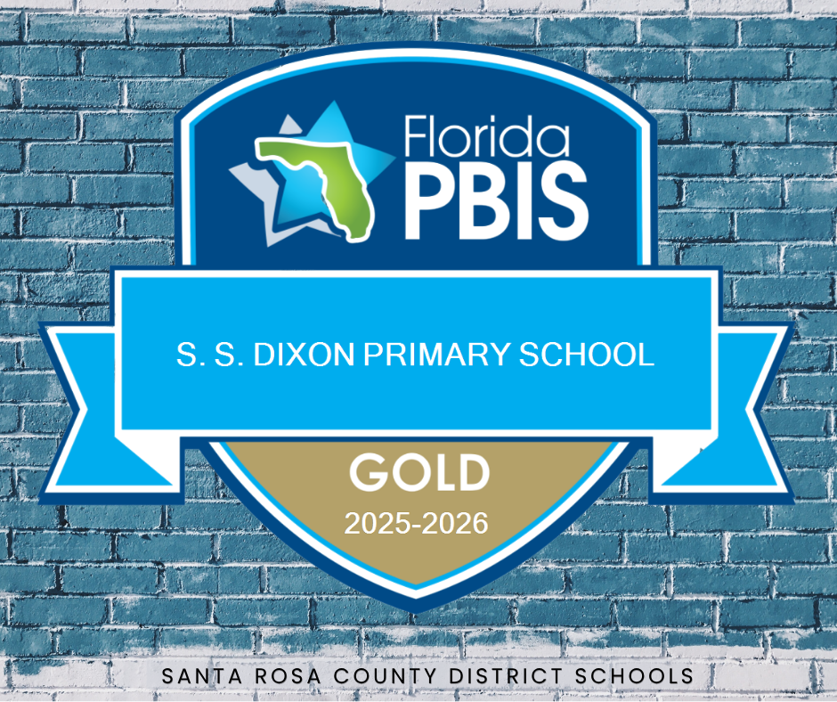 Image for S.S. Dixon Primary School Florida PBIS Gold award