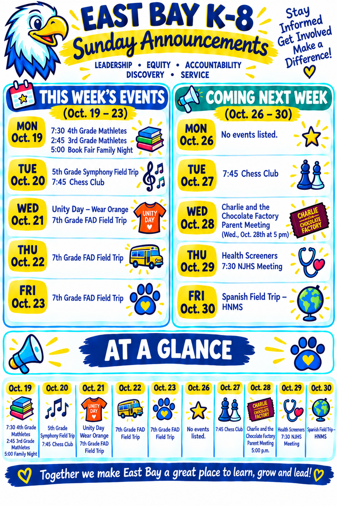 Sunday Announcements