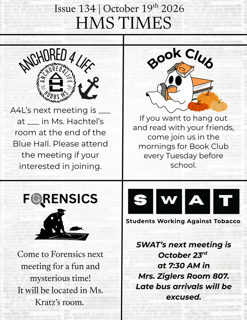 Page 3 of the HMS Times Issue 134