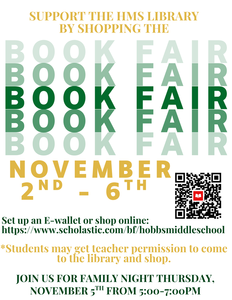 Book Fair Week flyer