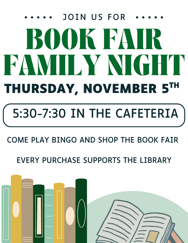Book Fair Family Night flyer