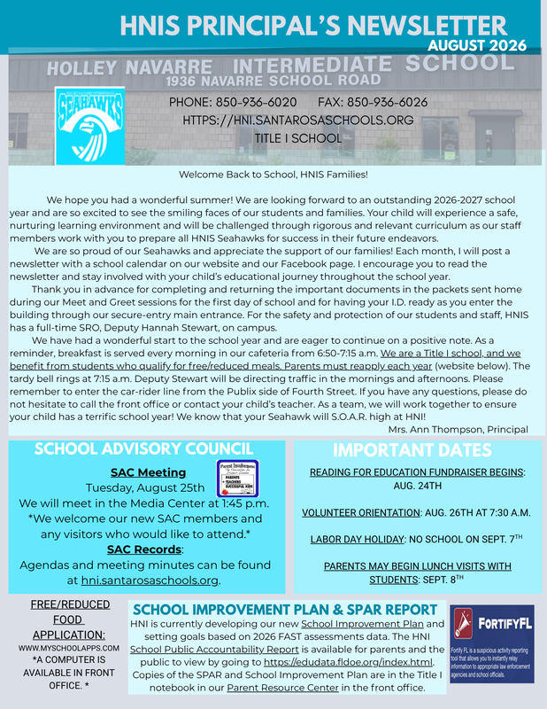 August Newsletter