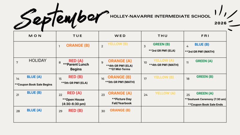 September 2026 Calendar