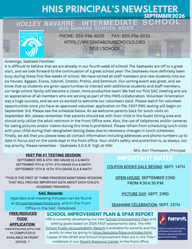 September Newsletter