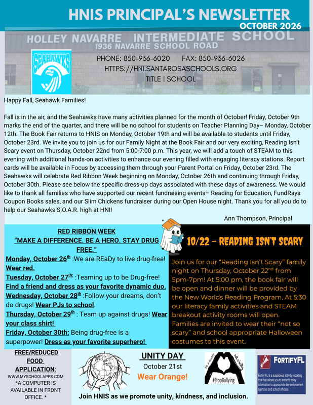 October 2026 Newsletter