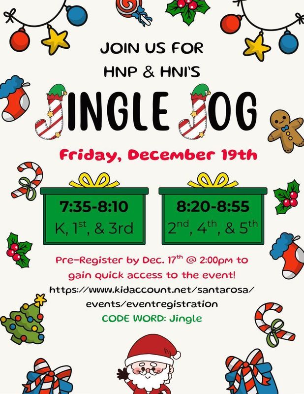 Jingle Jog Flyer