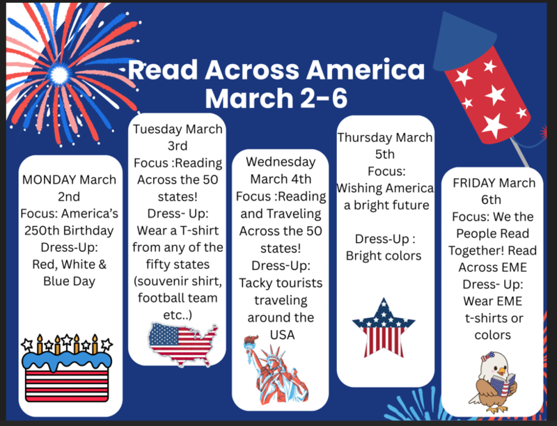 Read Across America Week Poster