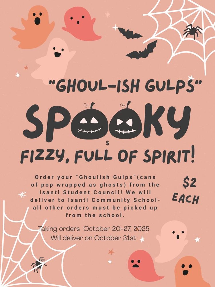 spooky Halloween poster for boo gram fundraiser with ghosts, spiders and spiderwebs