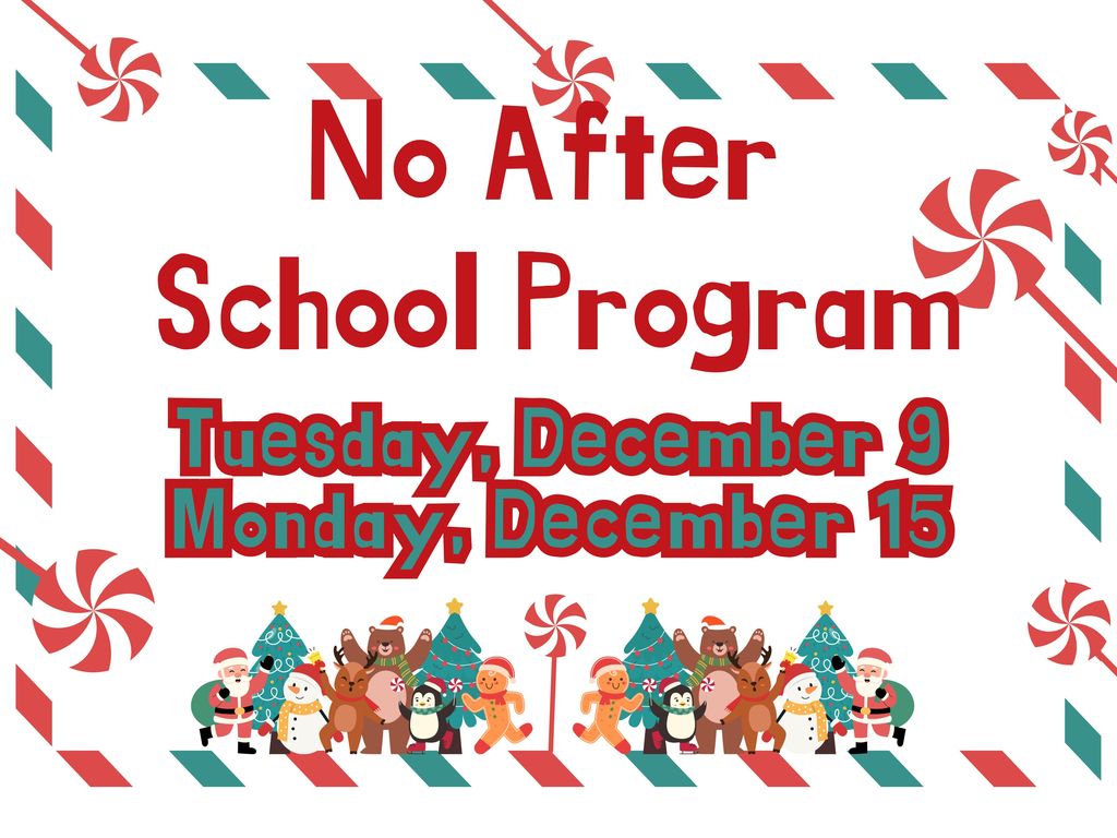 No After School December