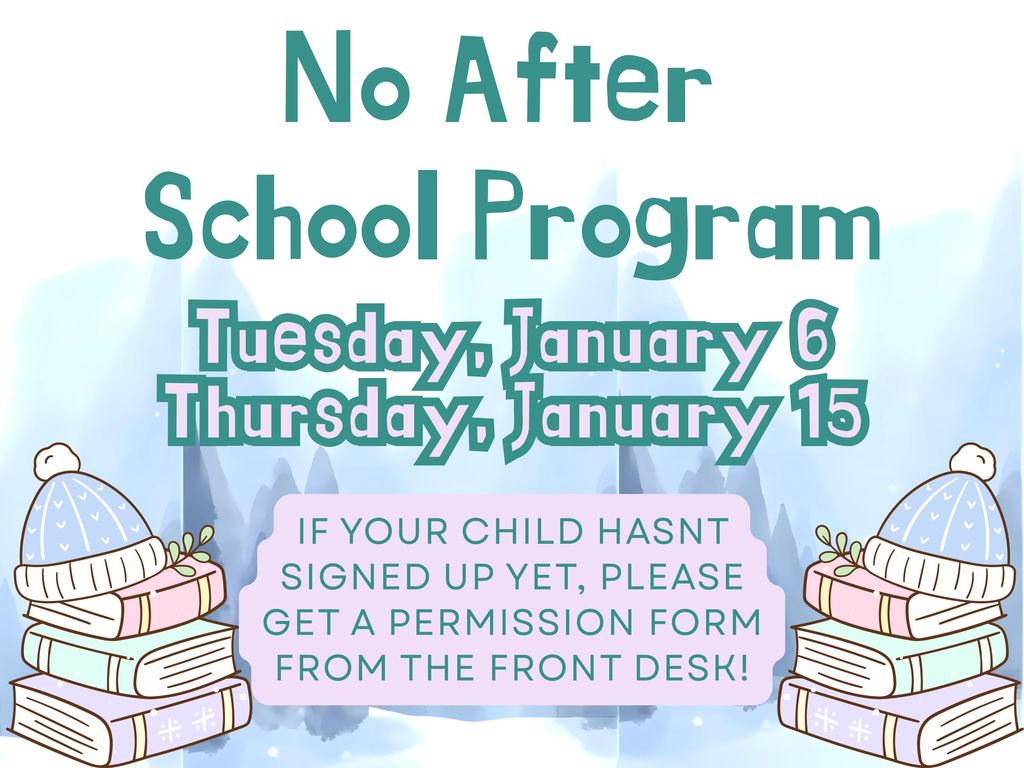 No After School Jan
