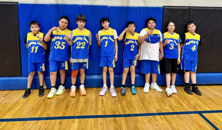 5/6th grade boys team second place 