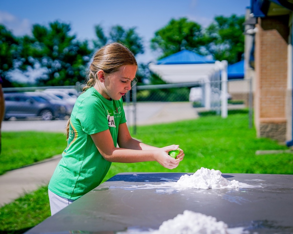 Student taking part in science experiment
