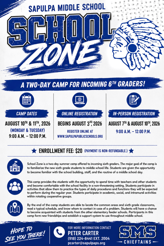 School Zone flier