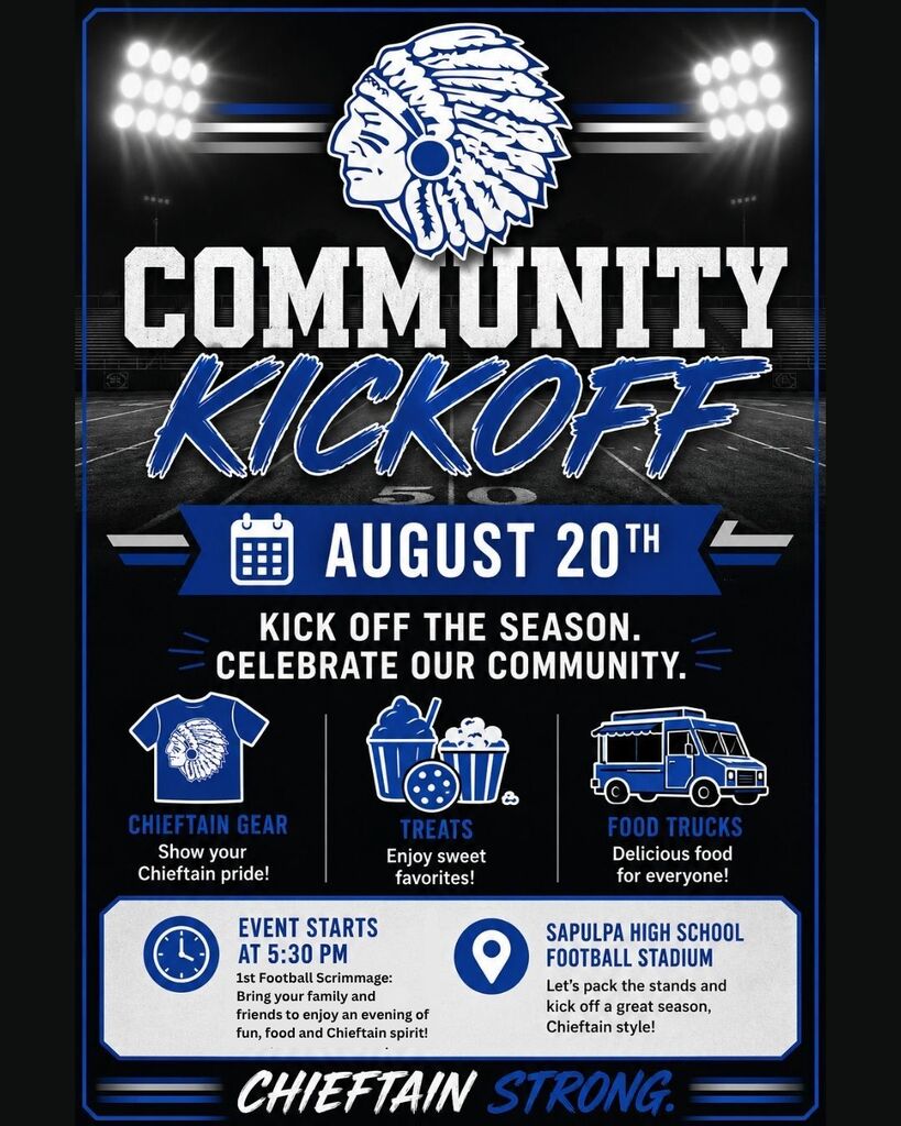 Community Kickoff August 20th at 5:30 PM