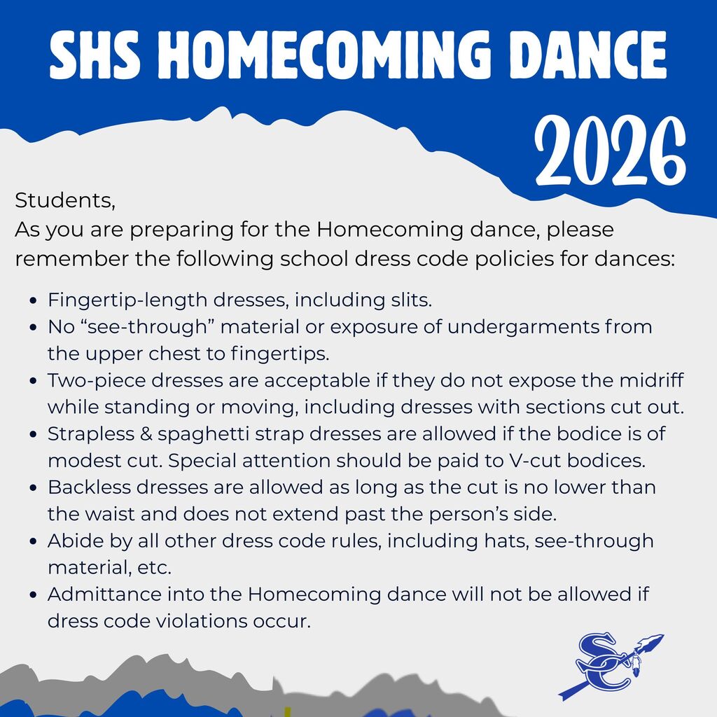 Dress code for HOCO 2026