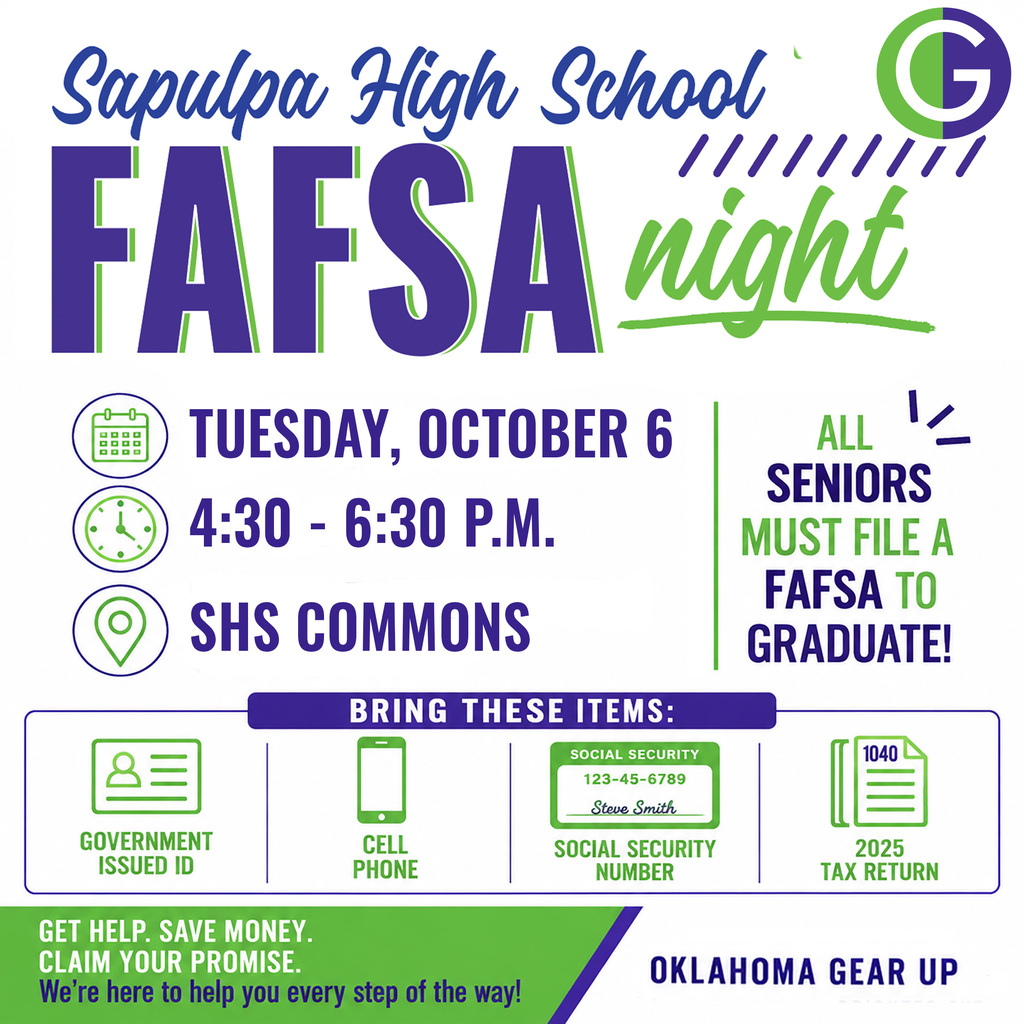 FAFSA Night October 6th