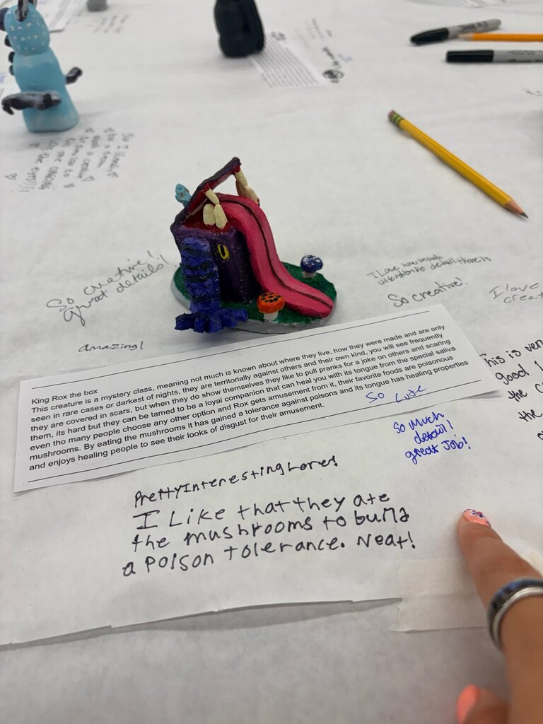 3D Mixed Media sculpture day