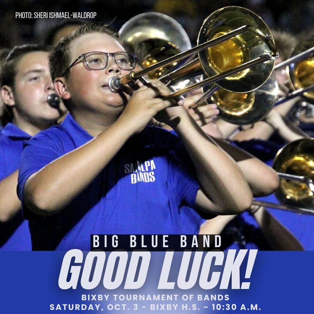 Good Luck, Big Blue Band!