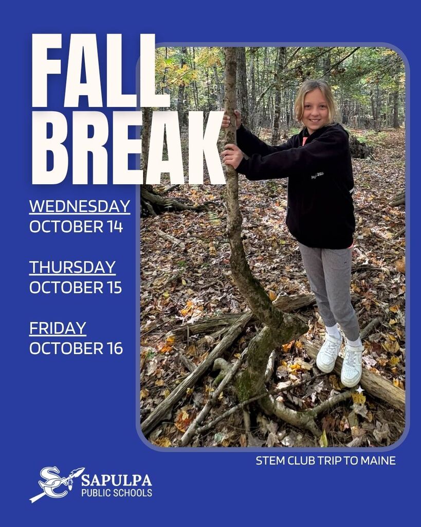 Fall Break Wed Oct 15-Friday Oct 16