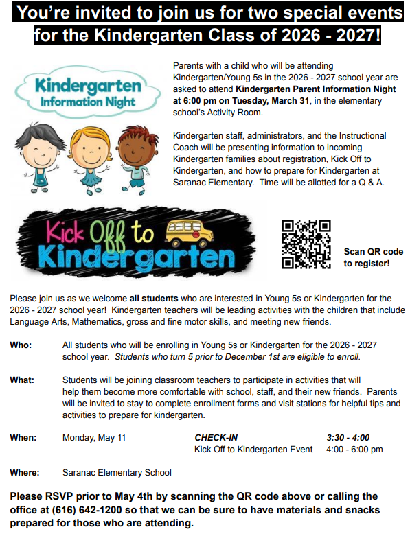 Kindergarten Flyer