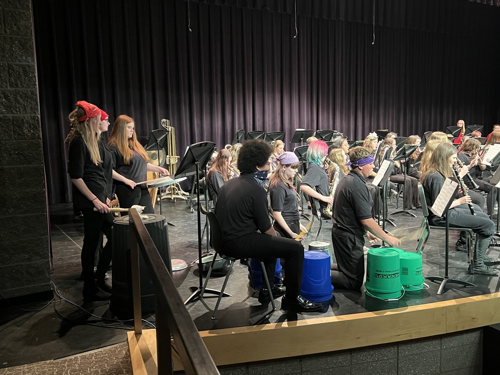 Band Playing Buckets, etc. 