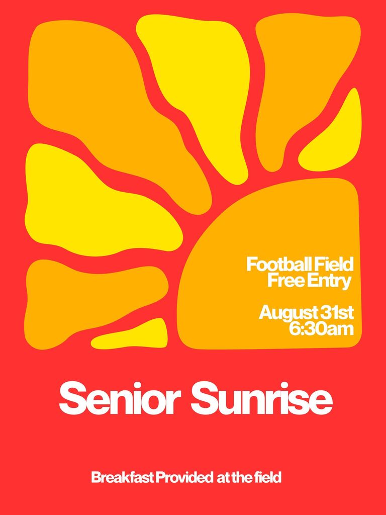 Senior Sunrise Invite