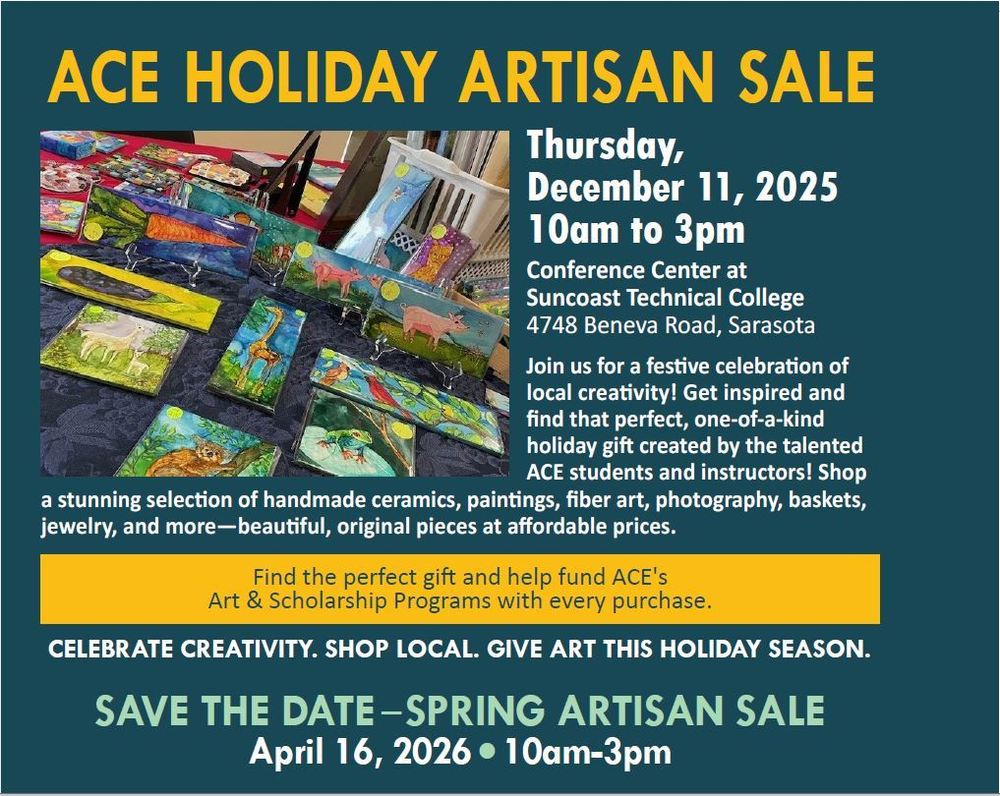 ACE Holiday Artisan Sale