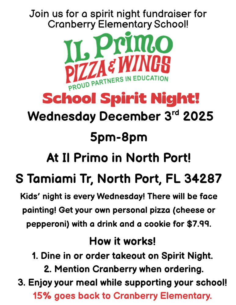 Il Primo Sprit Night - Dec 3rd