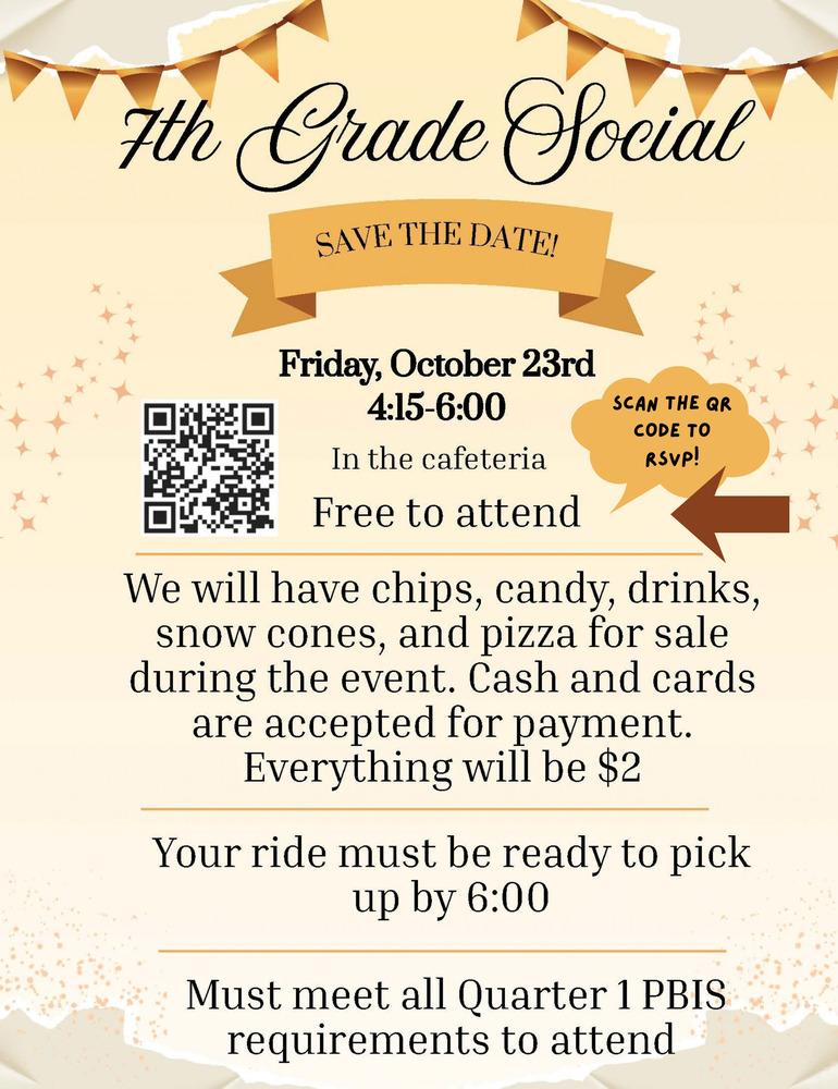 7th Grd Social Flyer