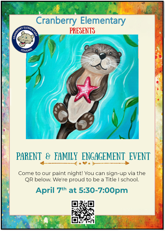 Family Paint Night April 7th