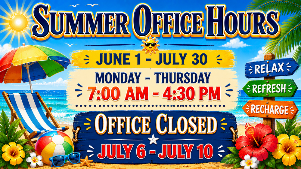 Summer Office Hours