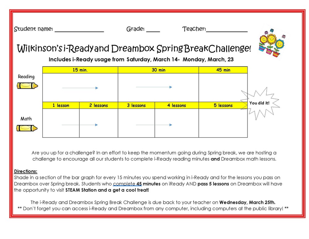 Spring Break Challenge