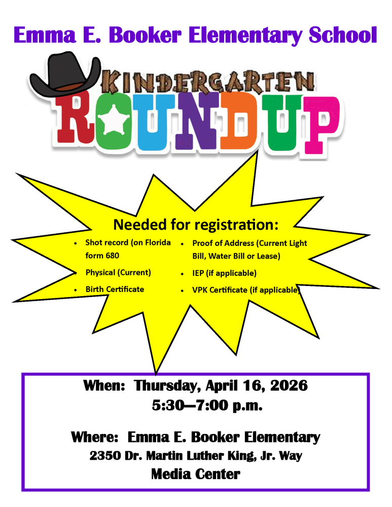 Kindergarten Round Up