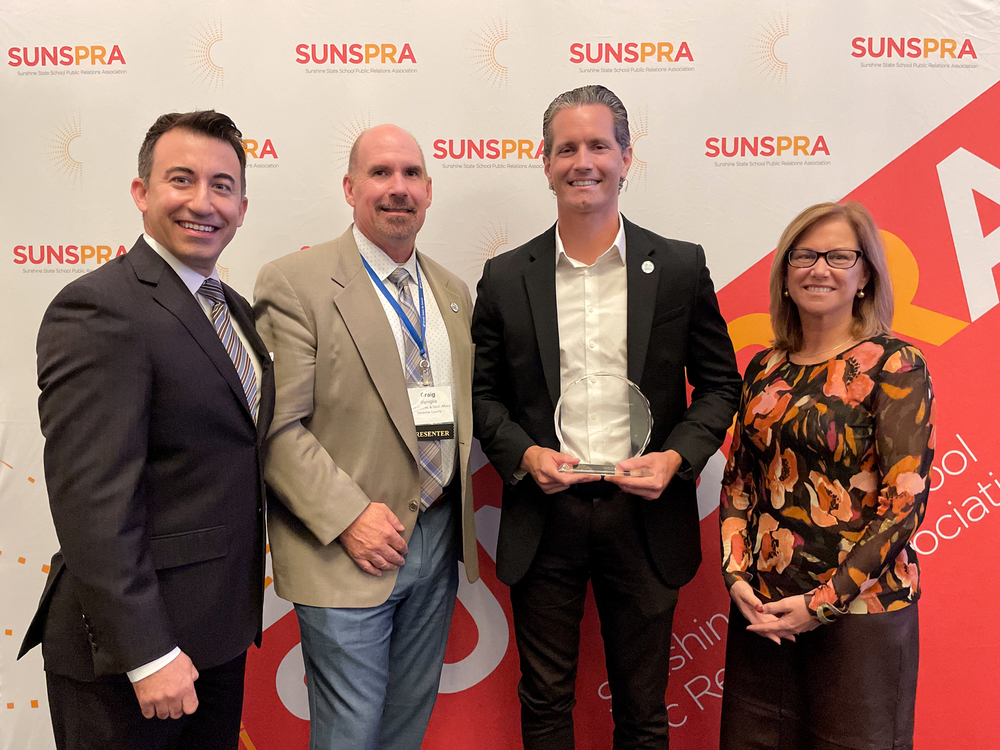 SUNSPRA Board, SCS Director of Comms and Superintendent Connor