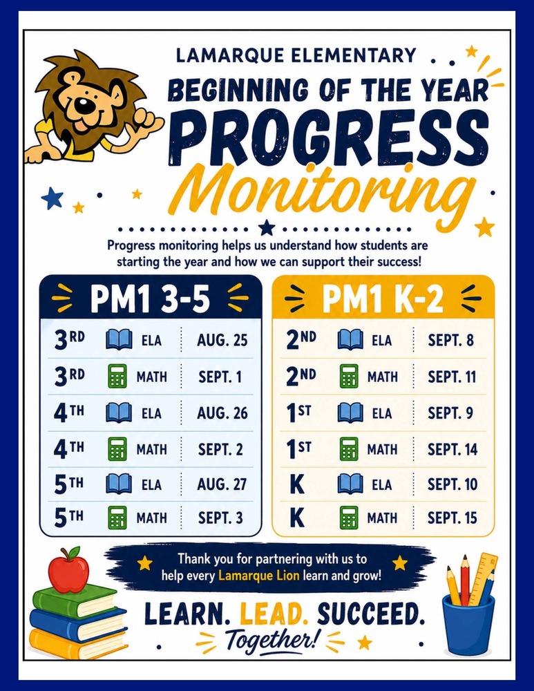 Progress Monitoring Informational Flyer
