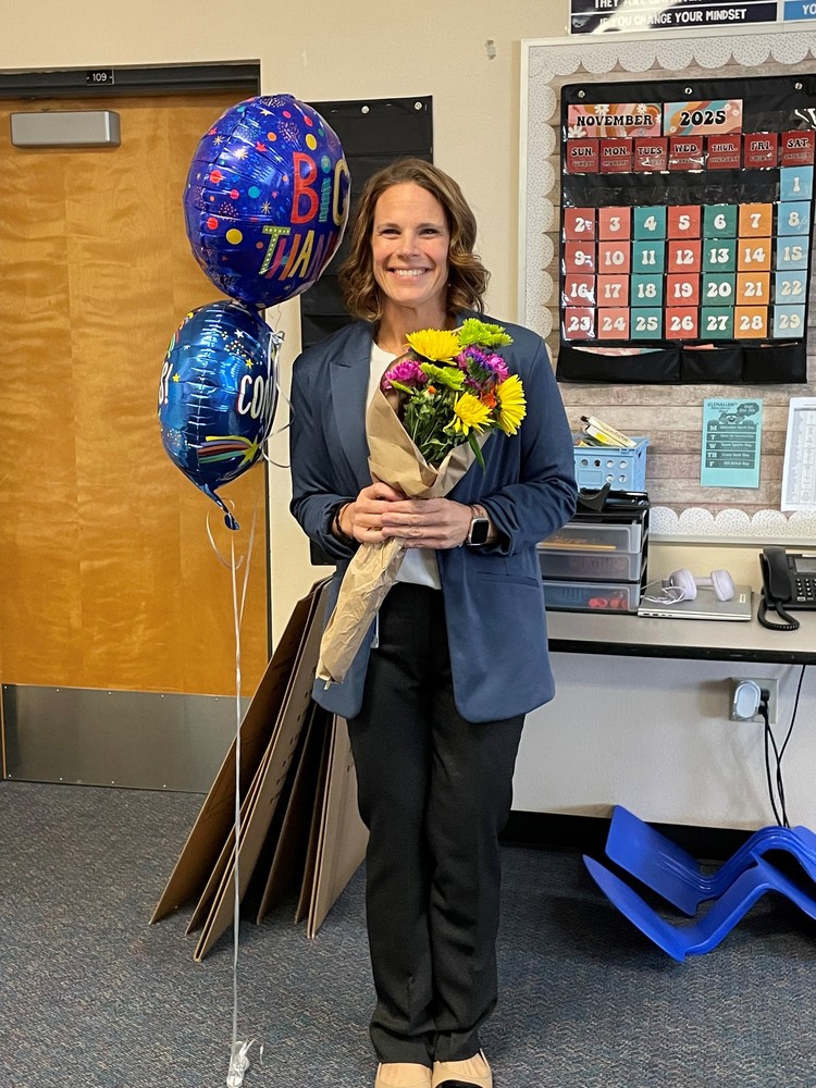 Kelly McWilliams - Assistant Principal of the year!