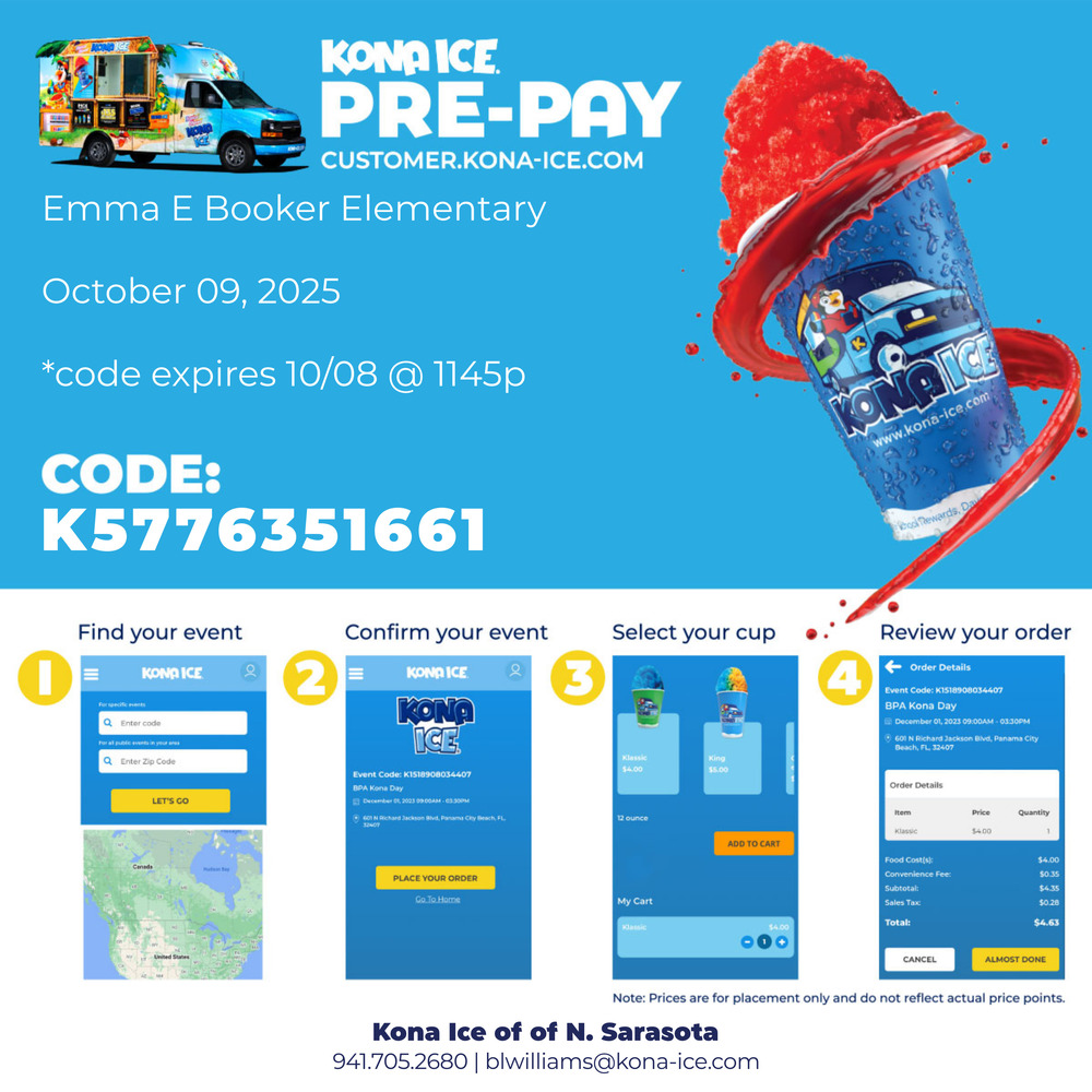 Pre-Pay Kona Ice